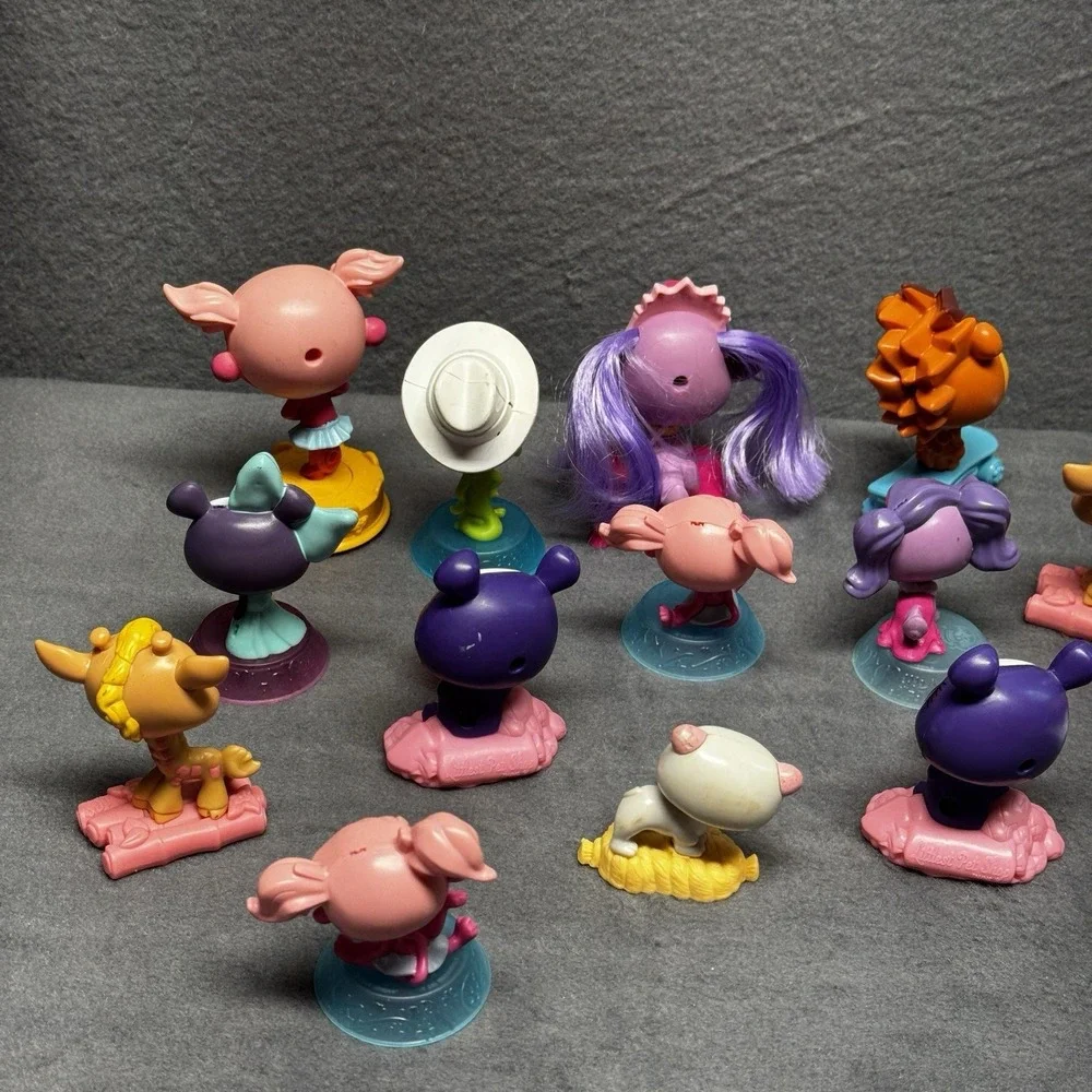 Mixed Lot Of 17 My Littlest Pet Shop McDonalds Happy Meal Figures LPS